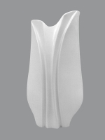 Polyester Weiß tulpe vase